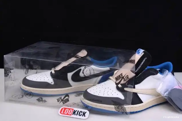 Travis Scott Air x DM7866-140 Design Low Fragment 1 x Retro Jordan 0701